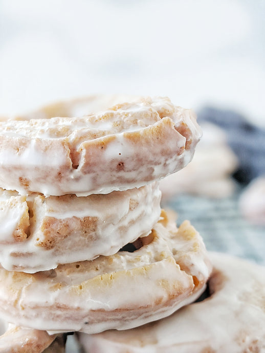 Glazed Sour Cream Donuts